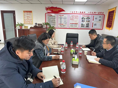 河南省中豫工程咨询集团有限公司副总陈斌带队到18luck全站客户端检查安全生产工作
